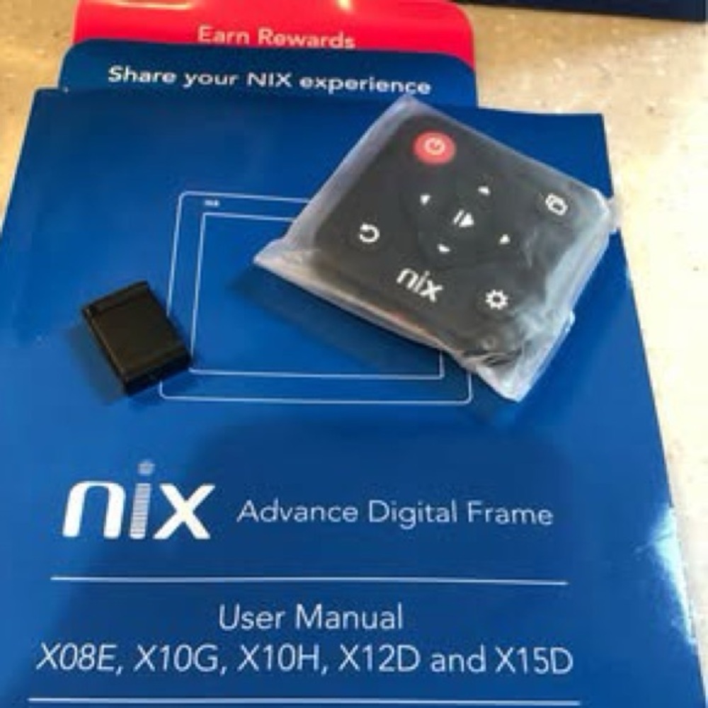 NIX Digital Photo Frame with Remote - Picture 4 of 6